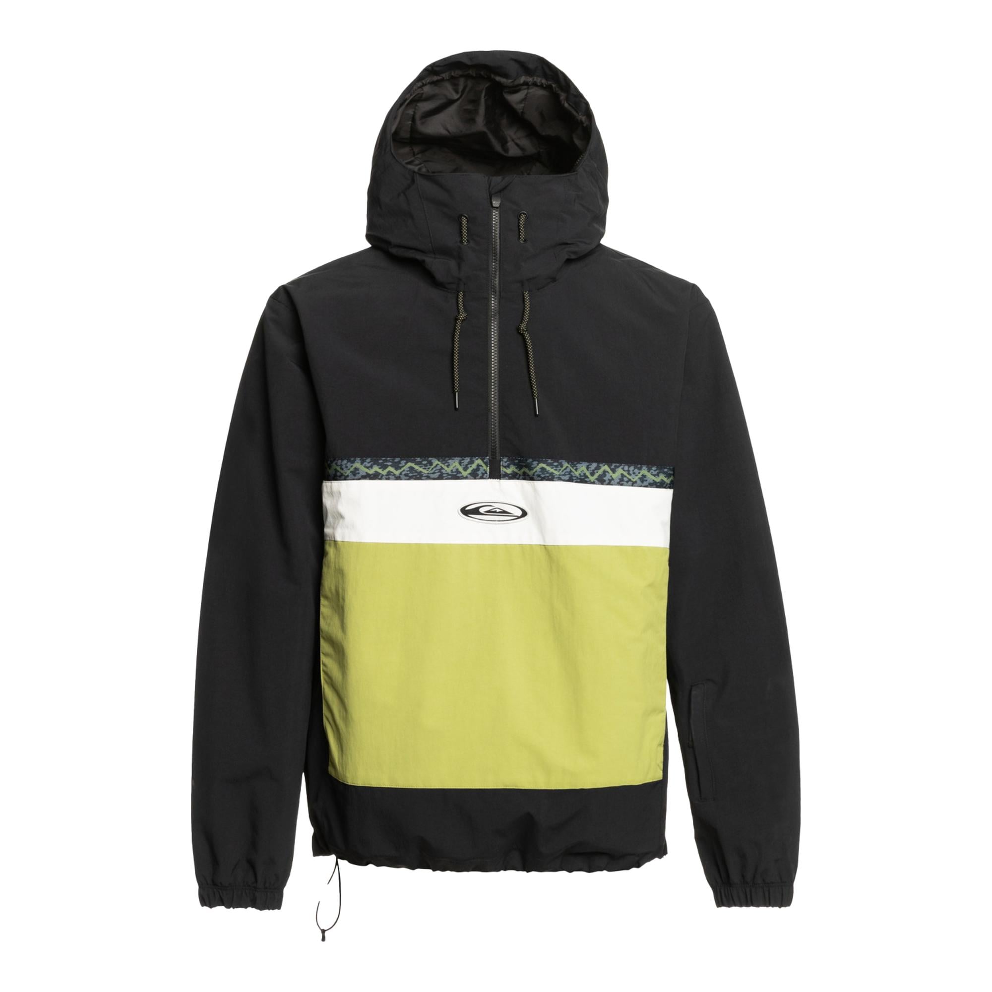 Quiksilver Unisex Snowboard Ceketi Steeze Siyah