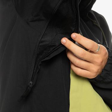  Quiksilver Unisex Snowboard Ceketi Steeze Siyah