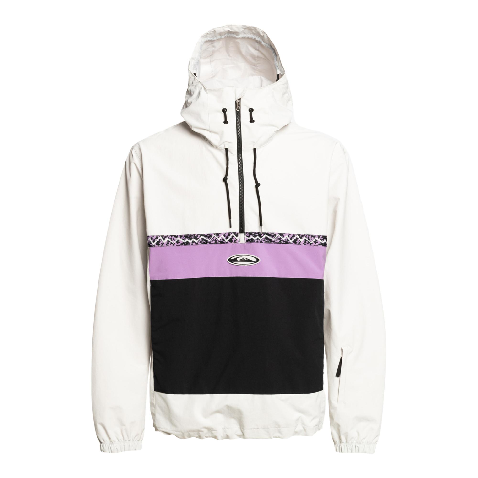 Quiksilver Steeze Unisex Gri Snowboard Ceketi