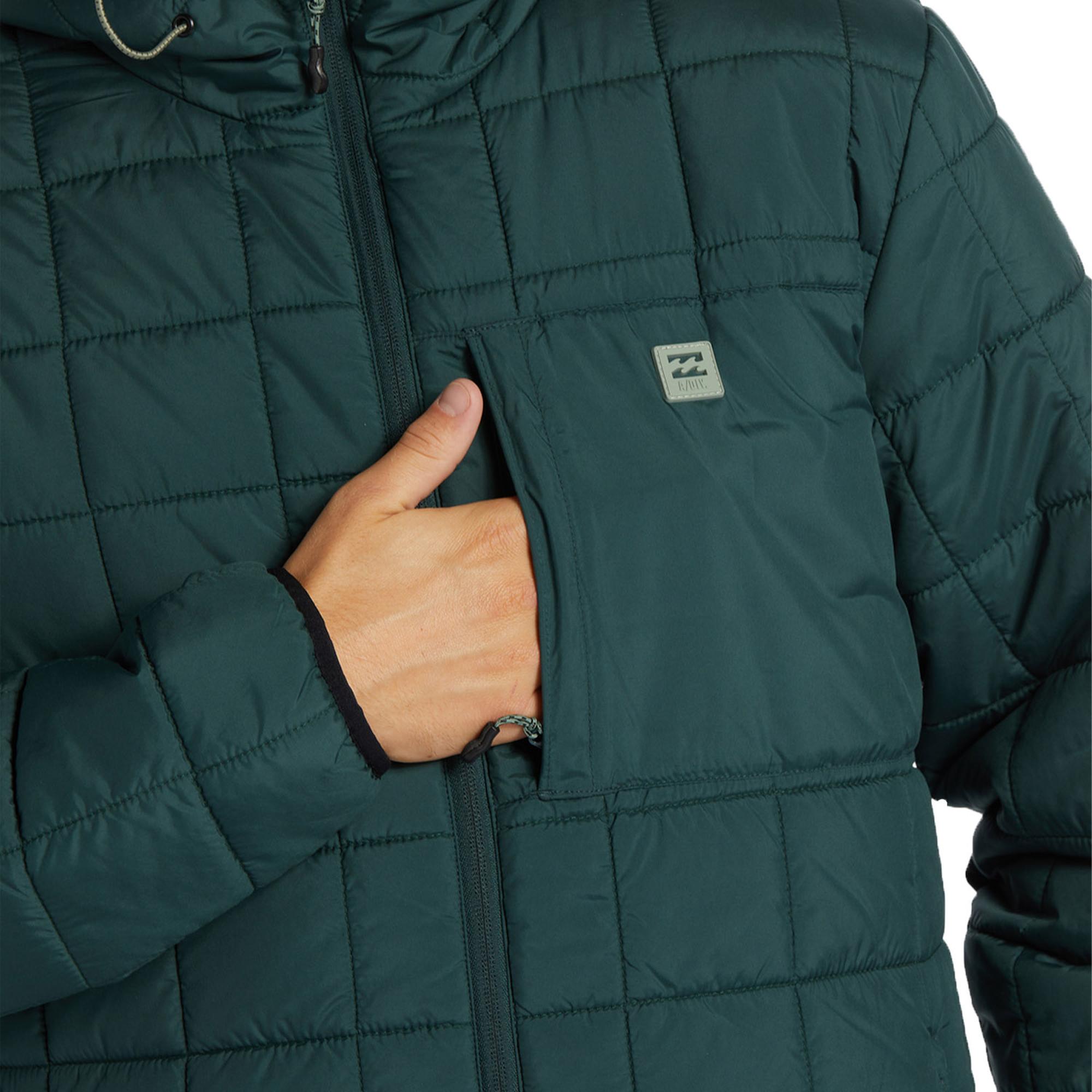 Billabong Journey Puffer Jacket Erkek Yeşil Ceket