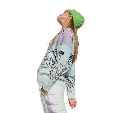  Roxyrowleysweat Kadın Mavi Sweatshirt