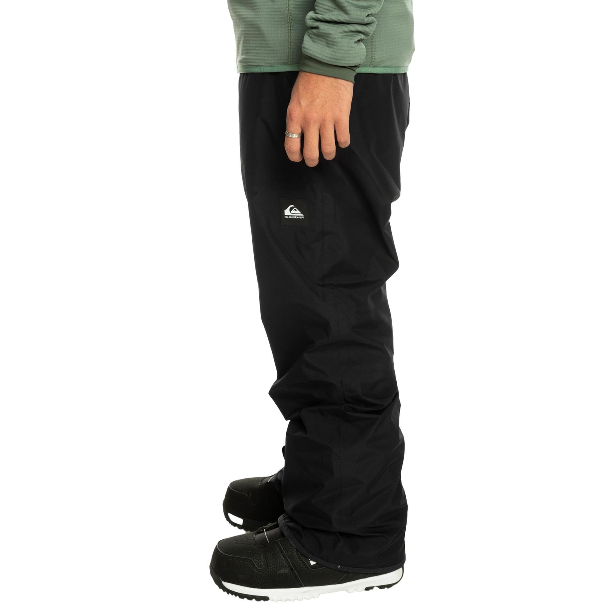 Quiksilver Mission Gore-tex Pt Erkek Siyah Snowboard Pantolonu