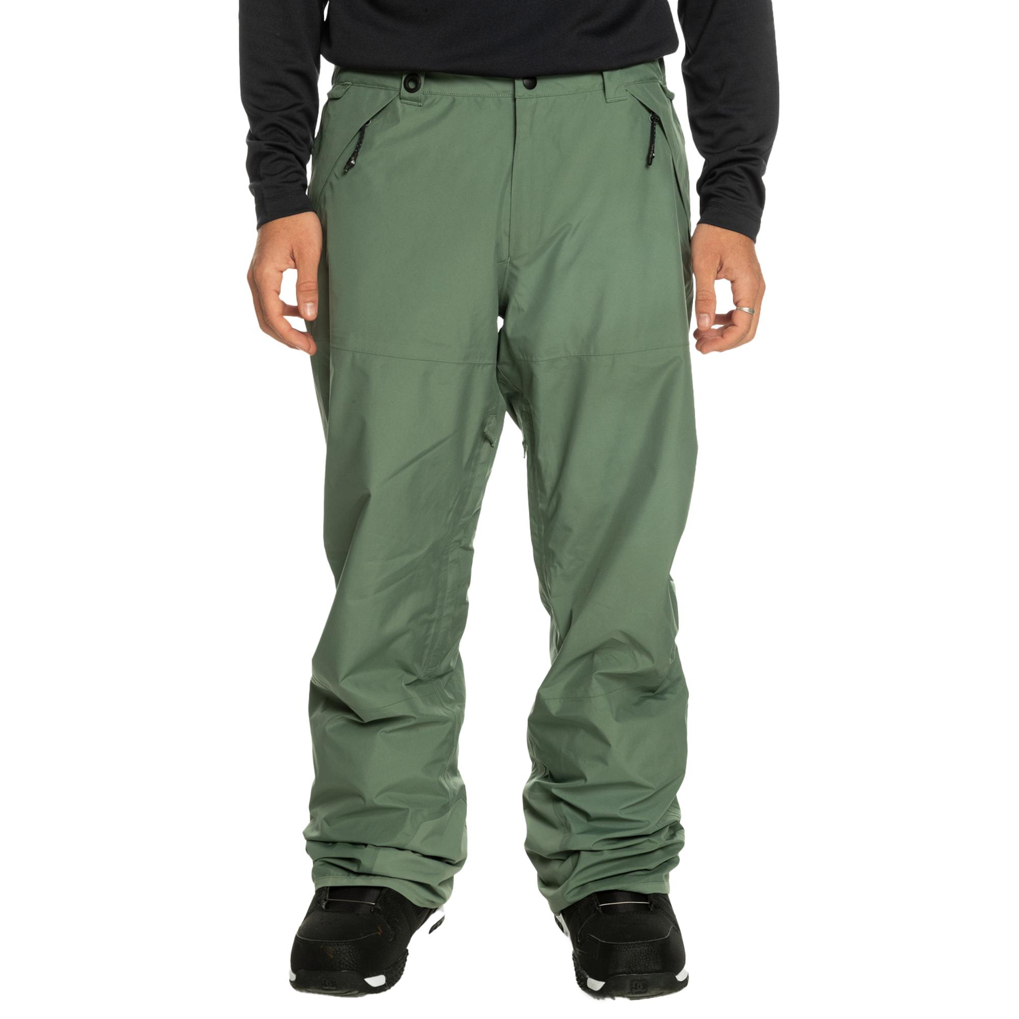 Quiksilver Mission Gore-tex Pt Erkek Yeşil Snowboard Pantolonu