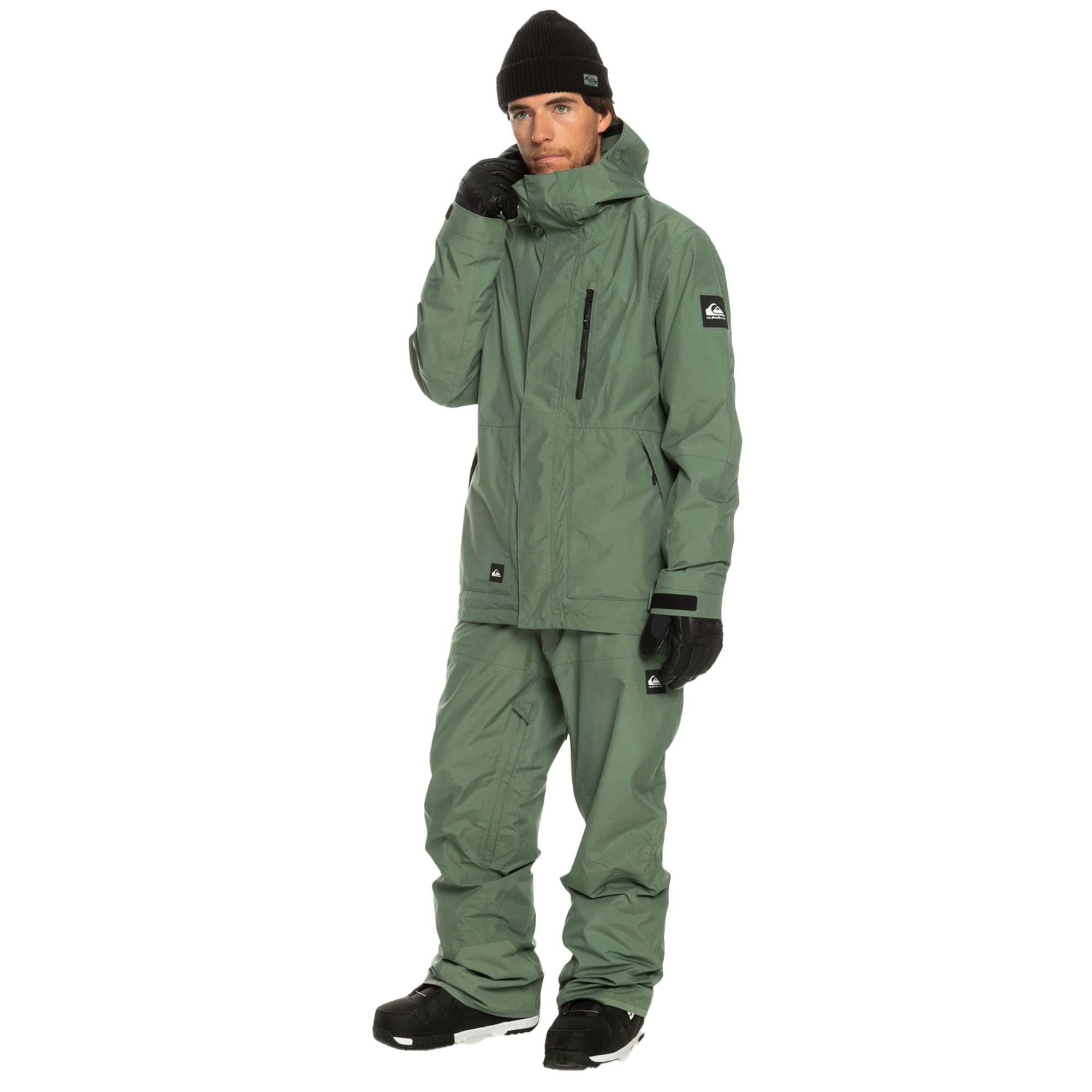 Quiksilver Mission Gore-tex Pt Erkek Yeşil Snowboard Pantolonu