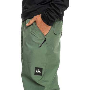  Quiksilver Mission Gore-tex Pt Erkek Yeşil Snowboard Pantolonu