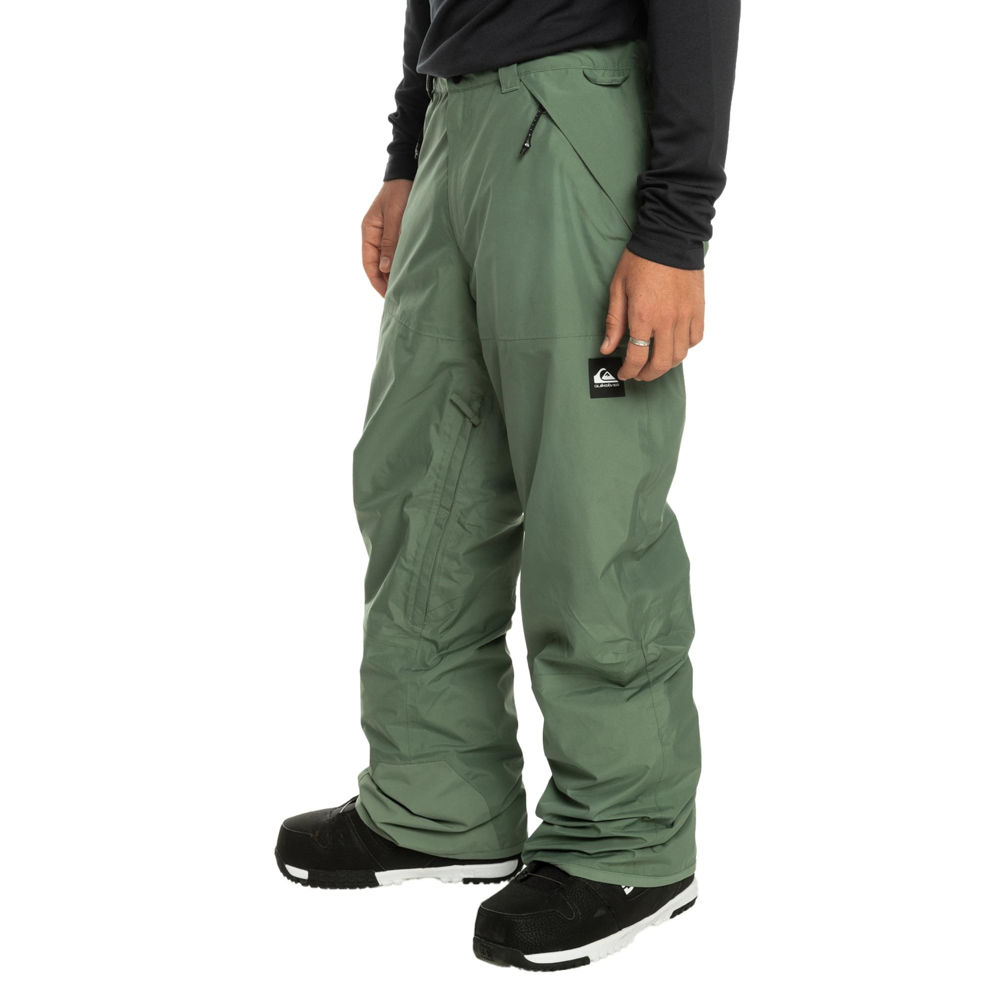 Quiksilver Mission Gore-tex Pt Erkek Yeşil Snowboard Pantolonu