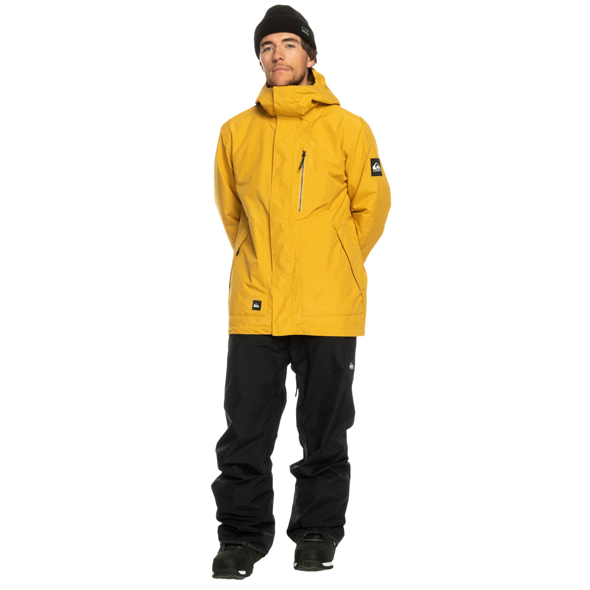 Quiksilver Mission Gore-tex Pt Erkek Siyah Snowboard Pantolonu