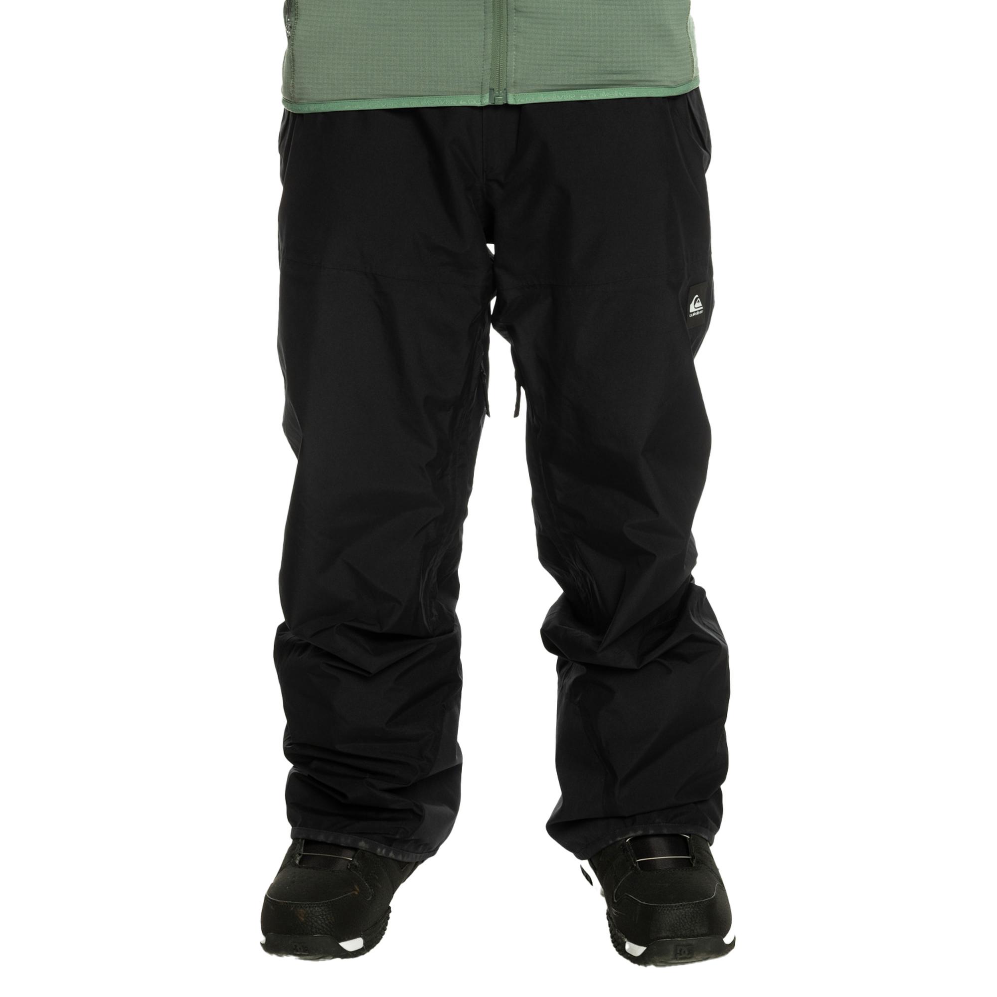 Quiksilver Mission Gore-tex Pt Erkek Siyah Snowboard Pantolonu