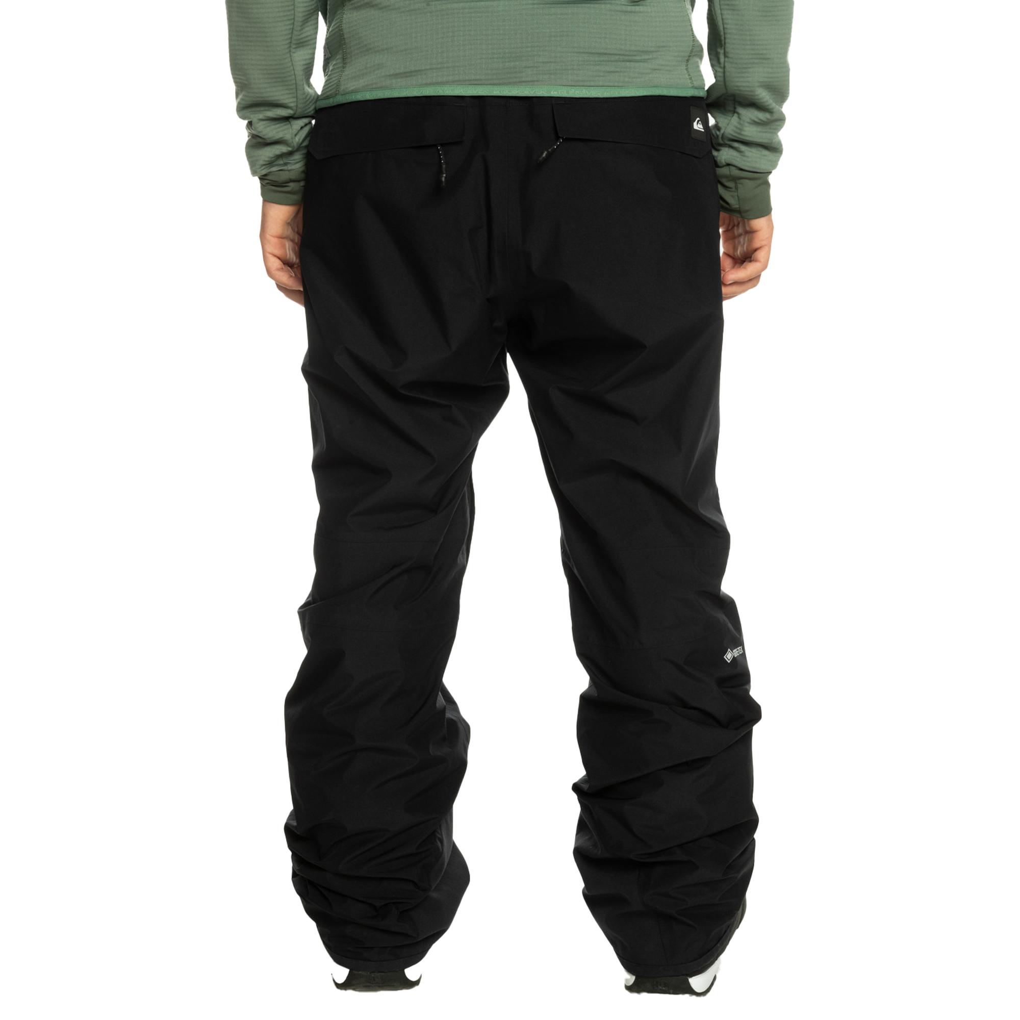 Quiksilver Mission Gore-tex Pt Erkek Siyah Snowboard Pantolonu