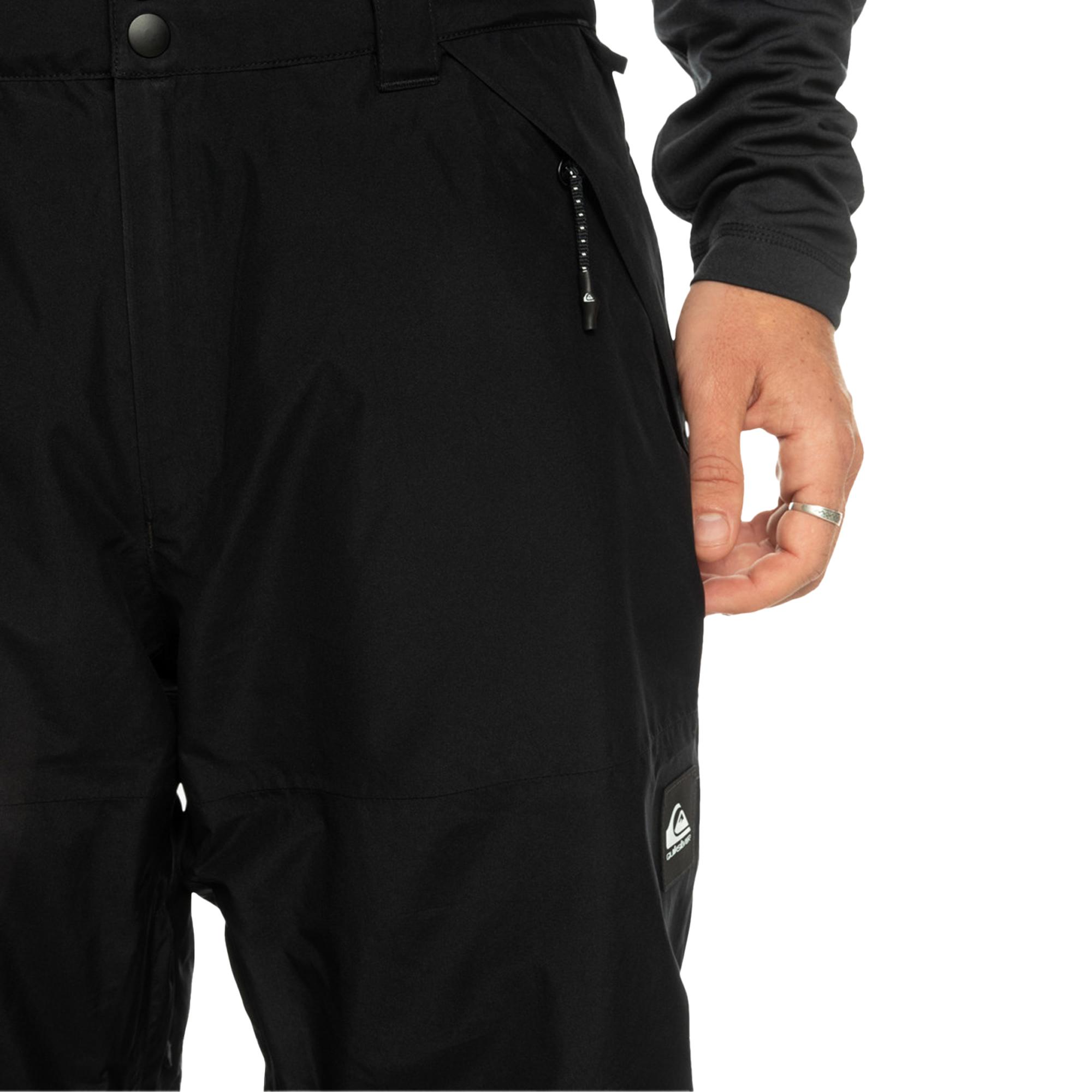 Quiksilver Mission Gore-tex Pt Erkek Siyah Snowboard Pantolonu