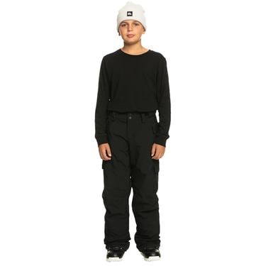  Quiksilver Porter Youth Pt Erkek Çocuk Siyah Snowboard Pantolonu