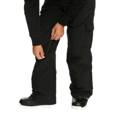  Quiksilver Porter Youth Pt Erkek Çocuk Siyah Snowboard Pantolonu