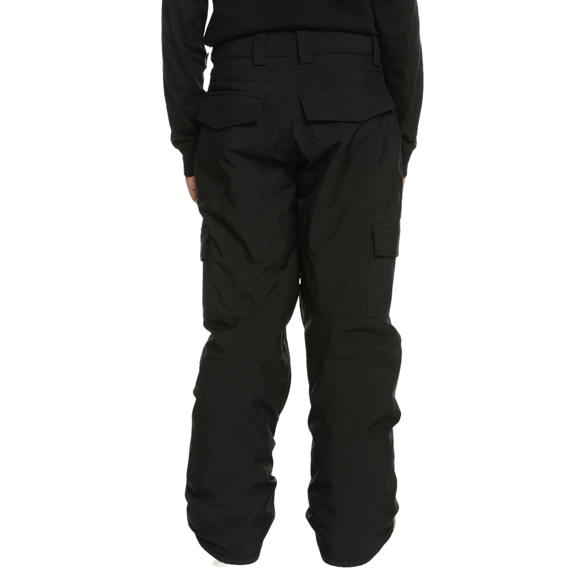 Quiksilver Porter Youth Pt Erkek Çocuk Siyah Snowboard Pantolonu