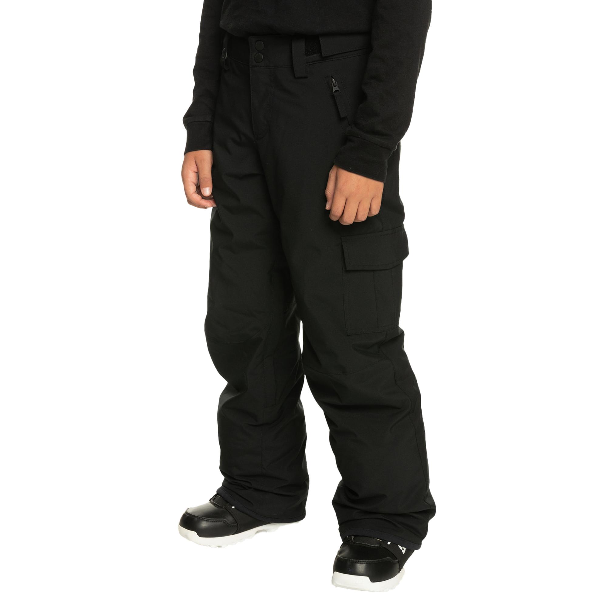 Quiksilver Porter Youth Pt Erkek Çocuk Siyah Snowboard Pantolonu