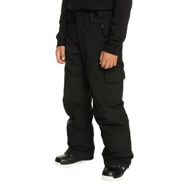  Quiksilver Porter Youth Pt Erkek Çocuk Siyah Snowboard Pantolonu