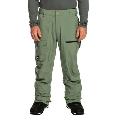  Quiksilver Utility Pt Erkek Yeşil Snowboard Pantolonu
