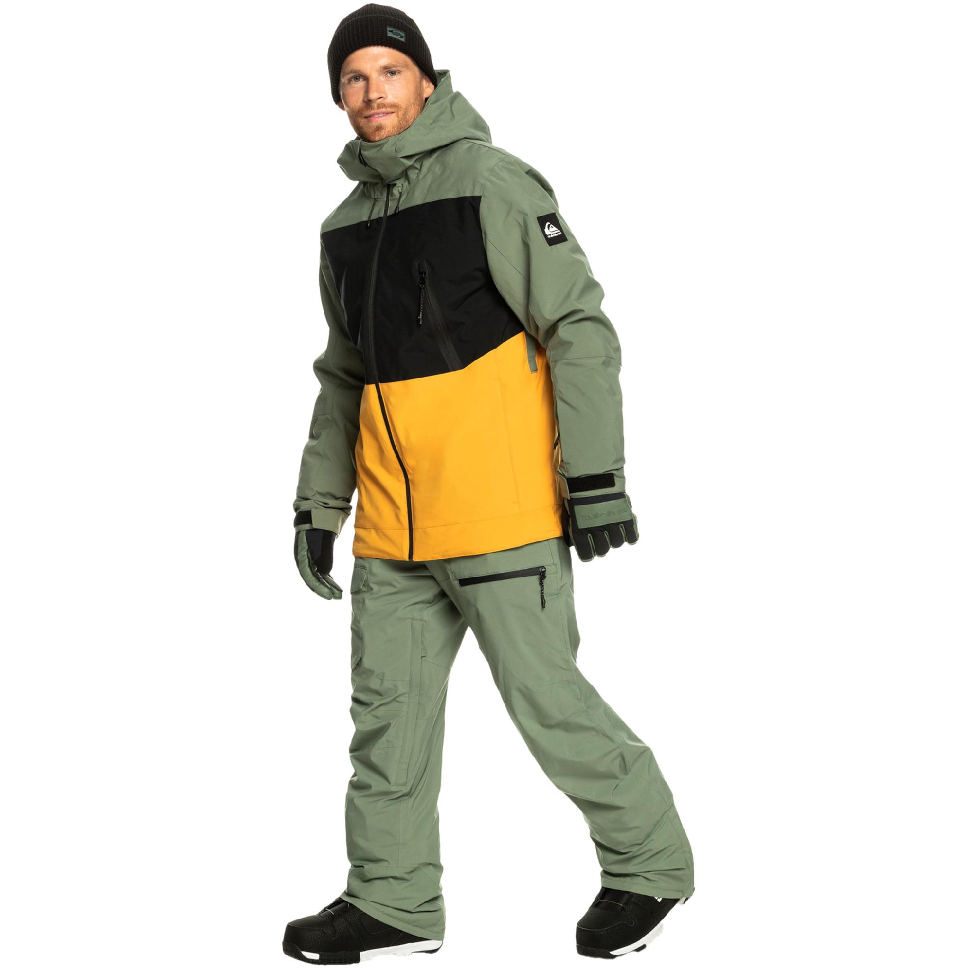 Quiksilver Utility Pt Erkek Yeşil Snowboard Pantolonu