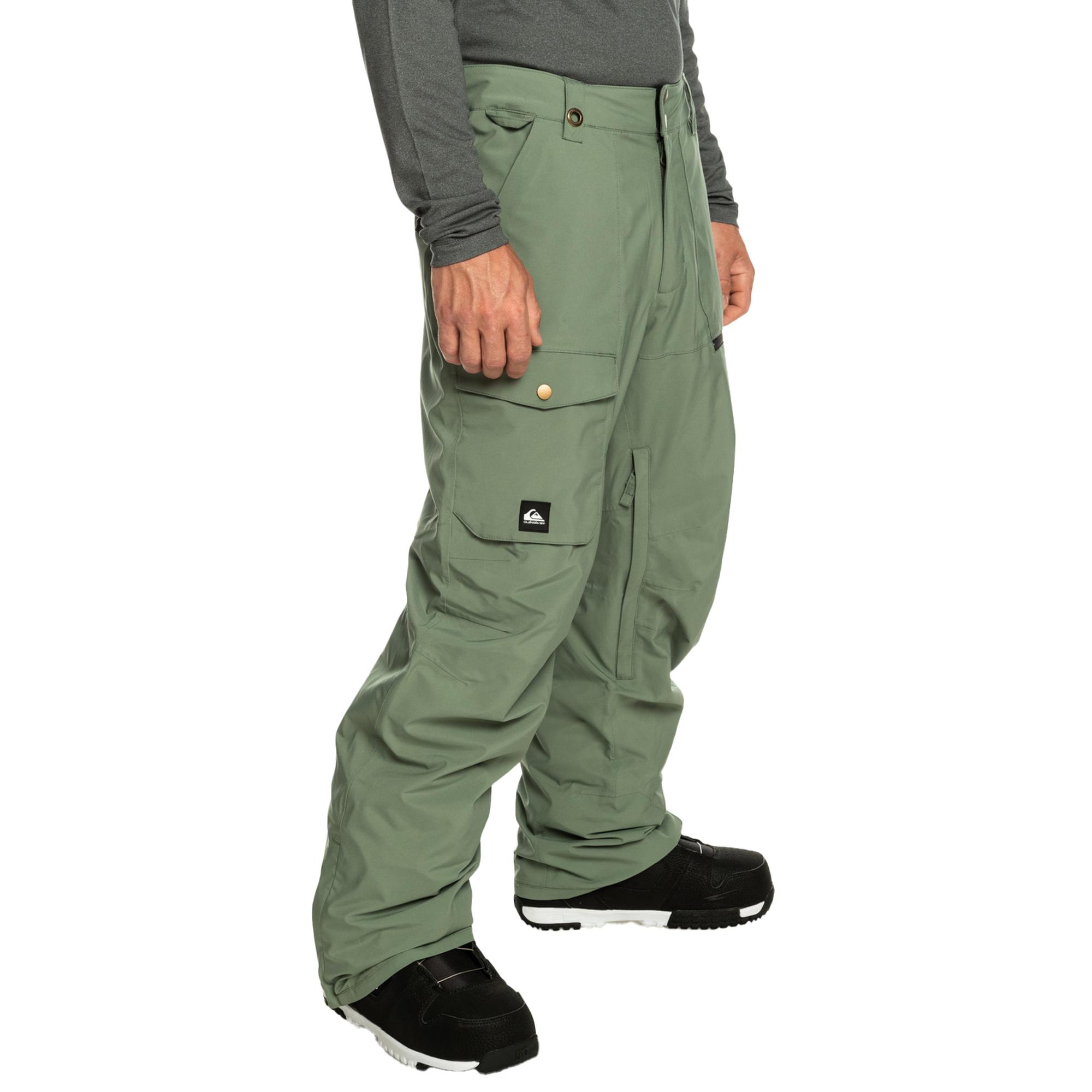Quiksilver Utility Pt Erkek Yeşil Snowboard Pantolonu