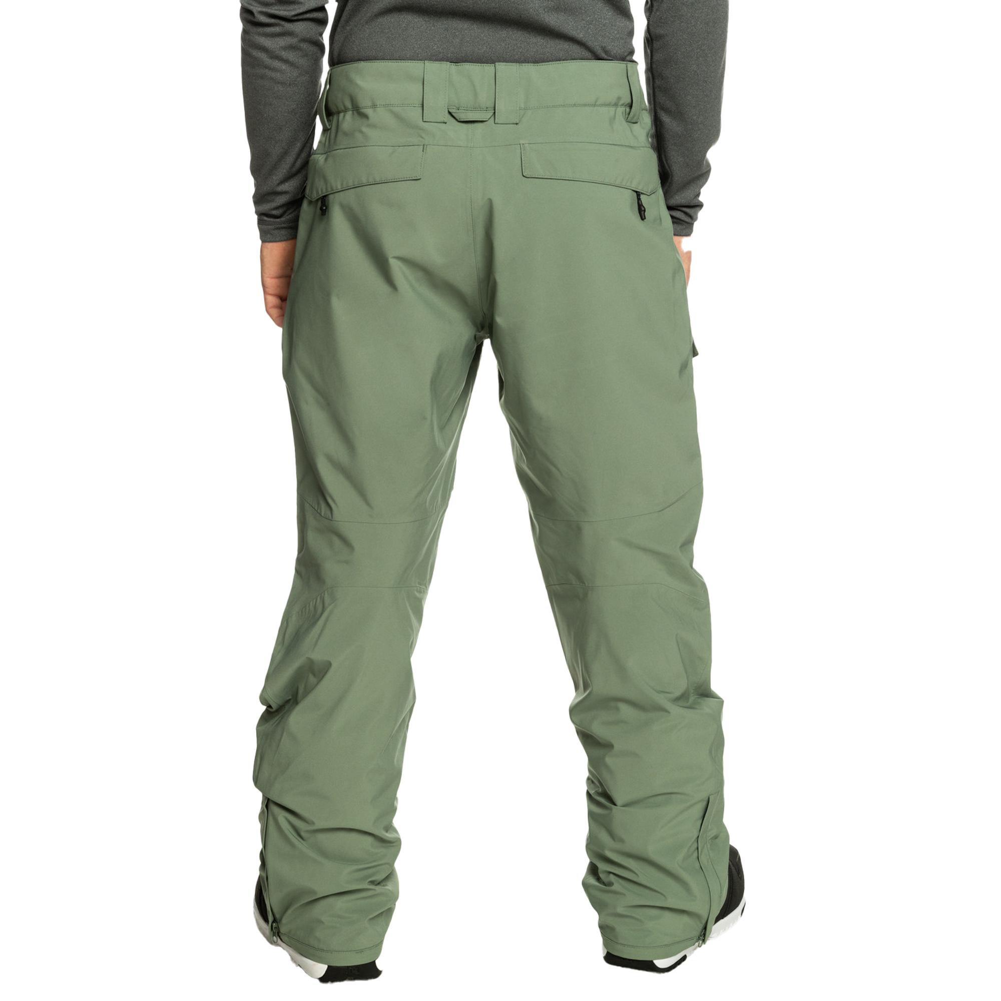 Quiksilver Utility Pt Erkek Yeşil Snowboard Pantolonu