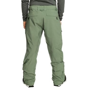  Quiksilver Utility Pt Erkek Yeşil Snowboard Pantolonu
