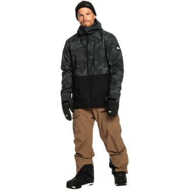  Quiksilver Utility Pt Erkek Kahverengi Snowboard Pantolonu