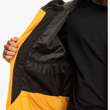  Quiksilver Mission Solid Jk Erkek Çocuk Sarı Snowboard Ceketi