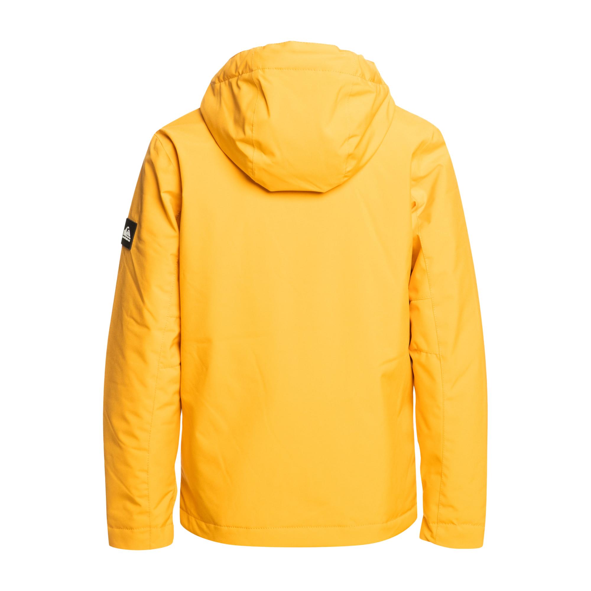 Quiksilver Mission Solid Jk Erkek Çocuk Sarı Snowboard Ceketi