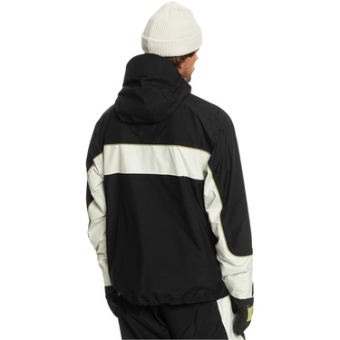  Quiksilver High Altitude Gore-tex Unisex Siyah Snowboard Ceketi