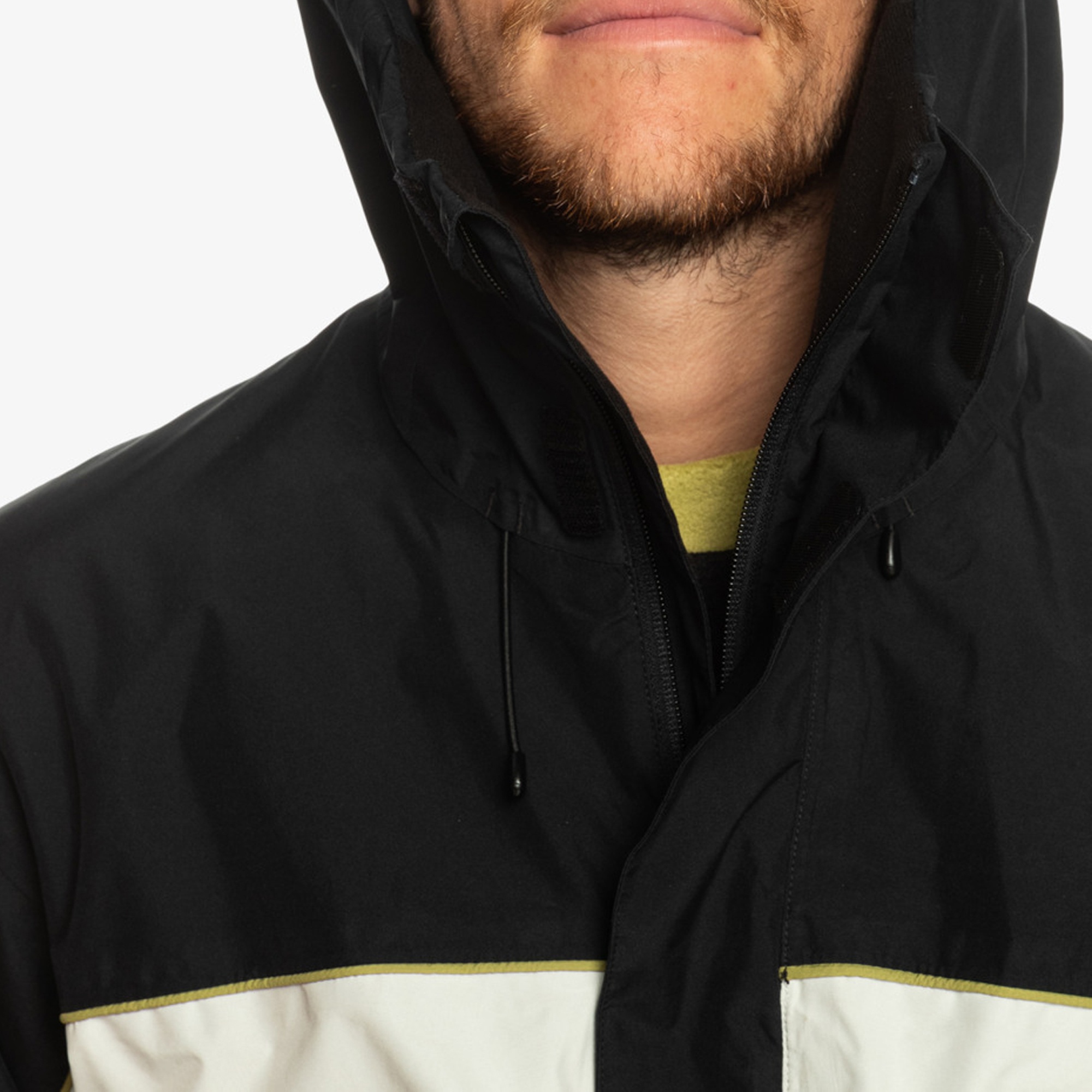 Quiksilver High Altitude Gore-tex Unisex Siyah Snowboard Ceketi