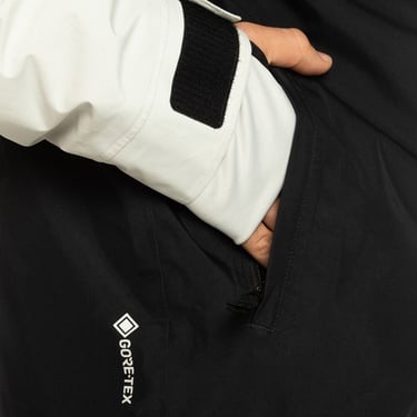  Quiksilver High Altitude Gore-tex Unisex Siyah Snowboard Ceketi