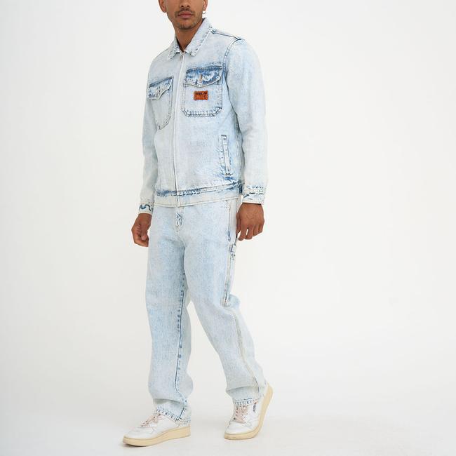  Deus Ex Machina Ortiz Garage Erkek Açık Mavi Ceket