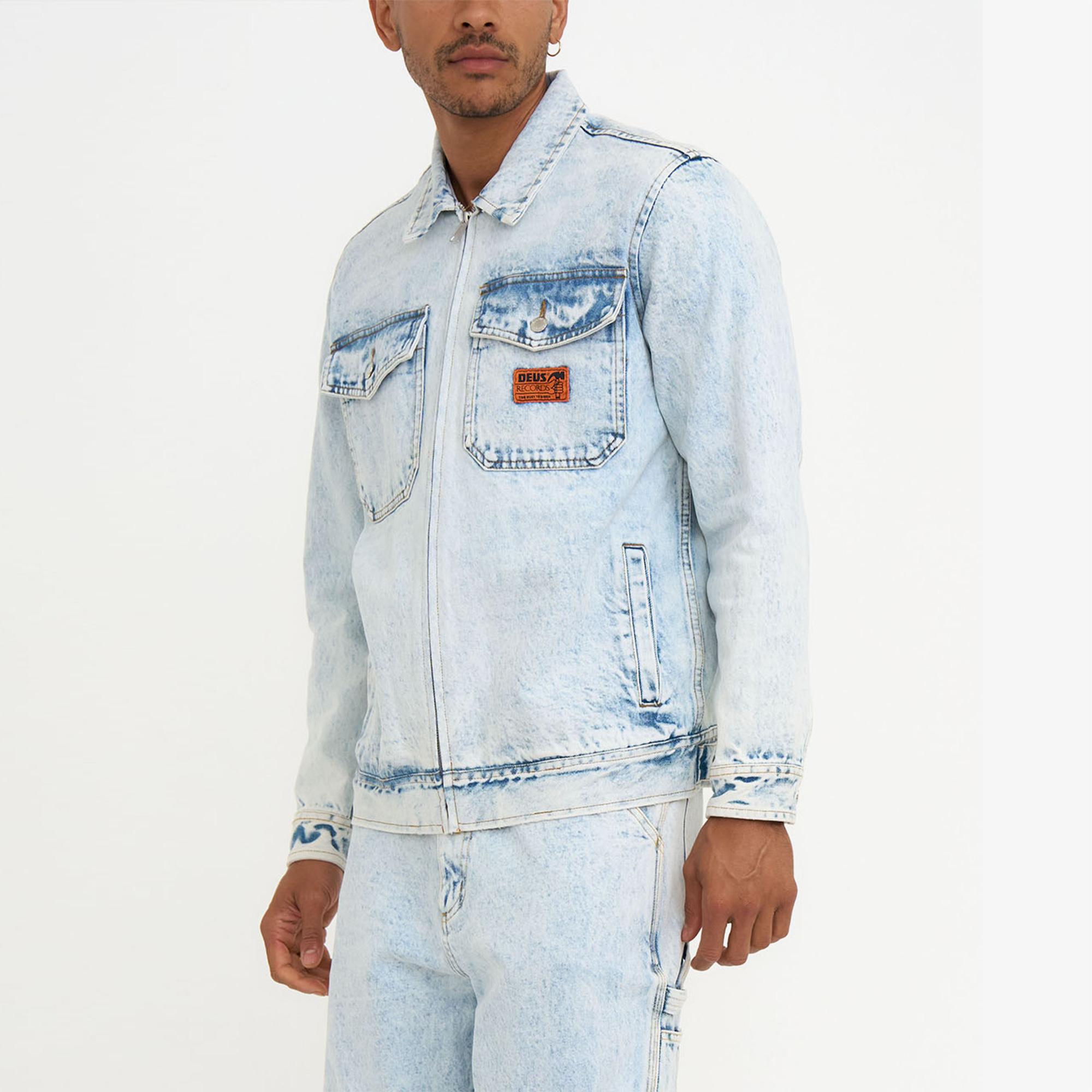 Deus Ex Machina Ortiz Garage Erkek Açık Mavi Ceket