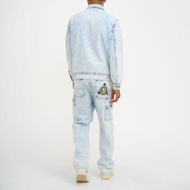  Deus Ex Machina Ortiz Garage Erkek Açık Mavi Ceket