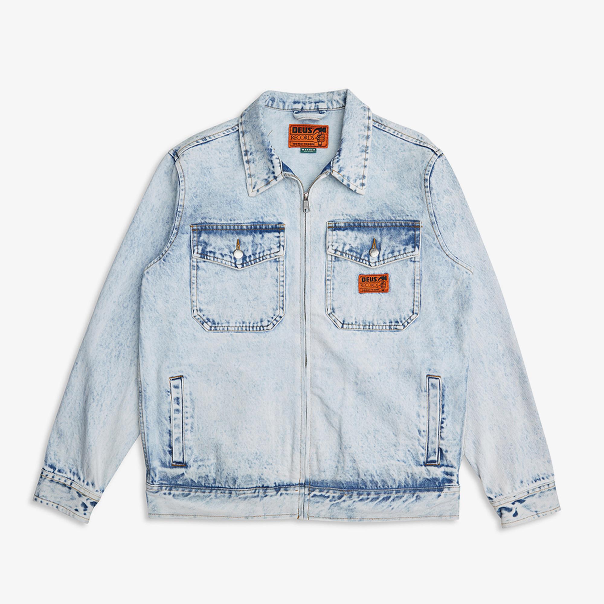 Deus Ex Machina Ortiz Garage Erkek Açık Mavi Ceket