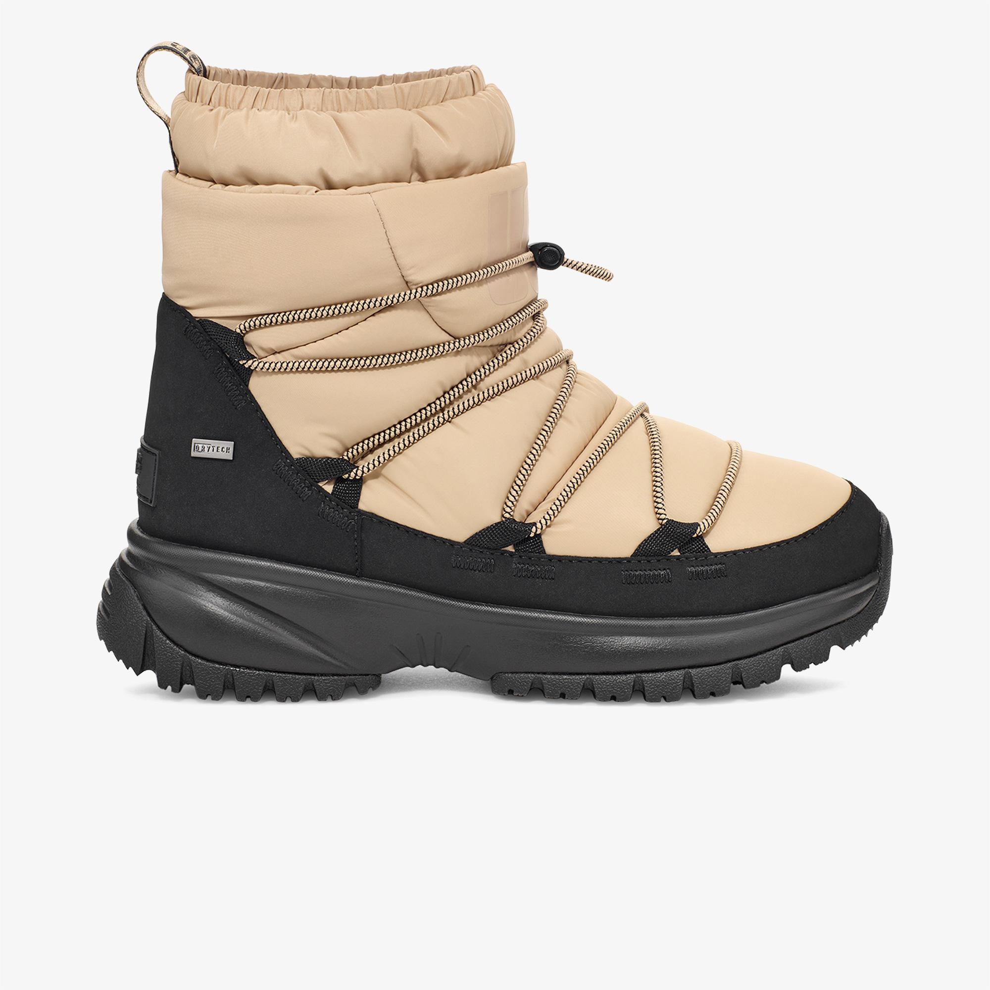 UGG Yose Puffer Mid Kadın Krem Rengi Bot