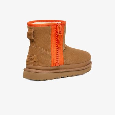  UGG Classic Mini Side Logo Kadın Kahverengi Bot
