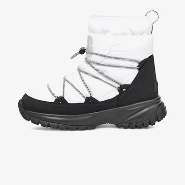  UGG Yose Puffer Mid Kadın Beyaz Bot
