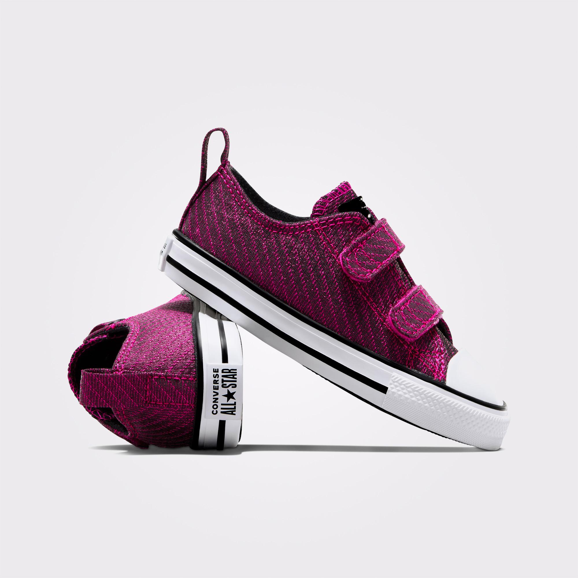 Converse Chuck Taylor All Star Easy On Sparkle Party Çocuk Pembe Sneaker