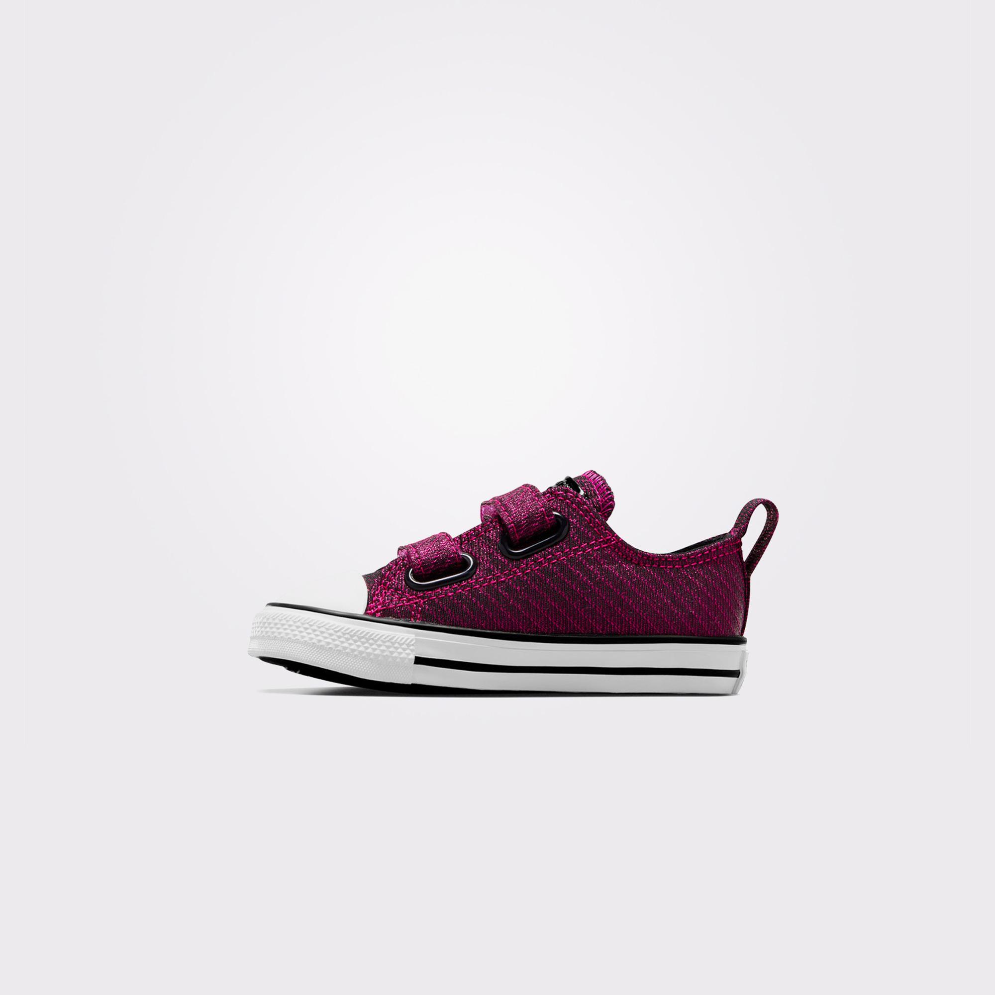 Converse Chuck Taylor All Star Easy On Sparkle Party Çocuk Pembe Sneaker