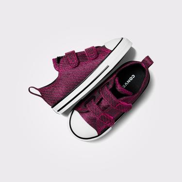  Converse Chuck Taylor All Star Easy On Sparkle Party Çocuk Pembe Sneaker