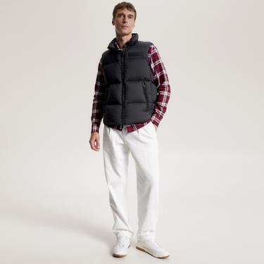  Tommy Hilfiger New York Gmd Down Gilet Erkek Mavi Ceket