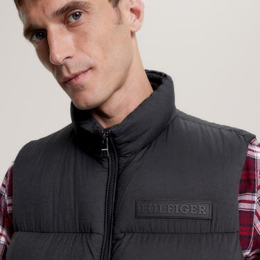  Tommy Hilfiger New York Gmd Down Gilet Erkek Mavi Ceket