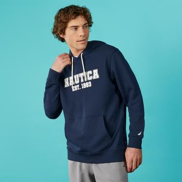  Nautica Erkek Lacivert Standart Fit Sweatshirt