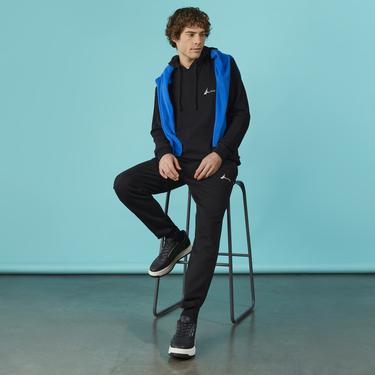  Nautica Erkek Siyah Standart Fit Sweatshirt