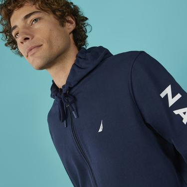  Nautica Erkek Lacivert Standart Fit Sweatshirt