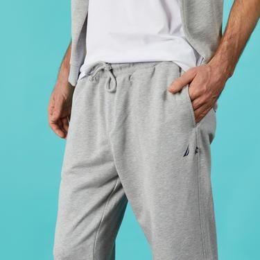  Nautica Erkek Gri Standart Fit Eşofman Altı