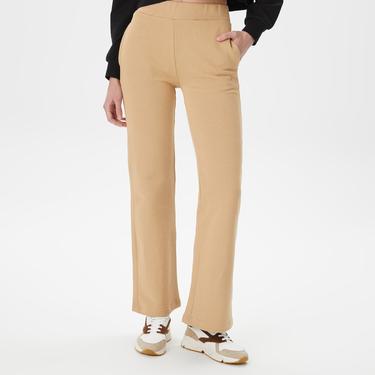  Nautica Kadın Bej Standart Fit Eşofman Altı