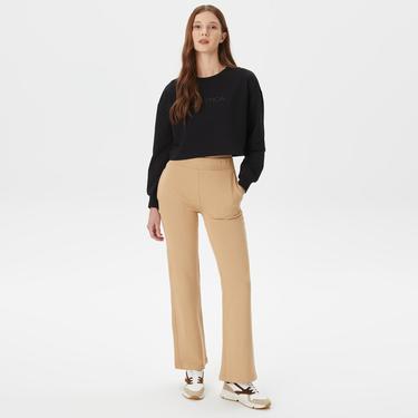  Nautica Kadın Bej Standart Fit Eşofman Altı