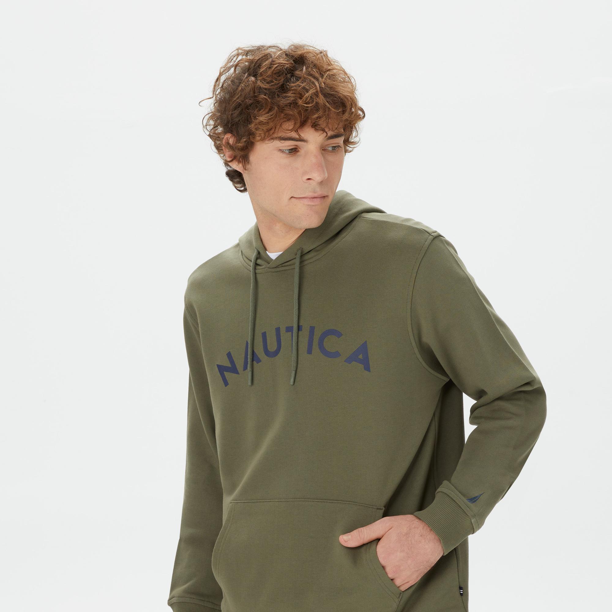 Nautica Erkek Yeşil Standart Fit Sweatshirt