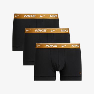  Nike Trunk 3'lü Erkek Siyah Boxer